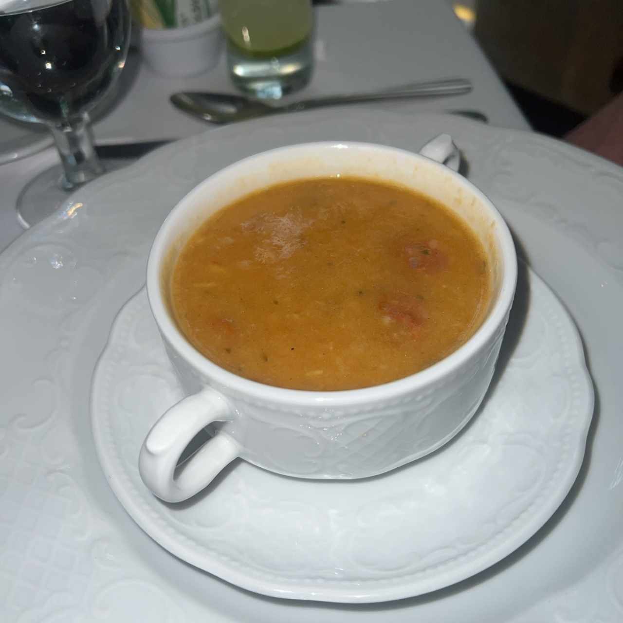 Aperitivos - Sopa de Aluvias