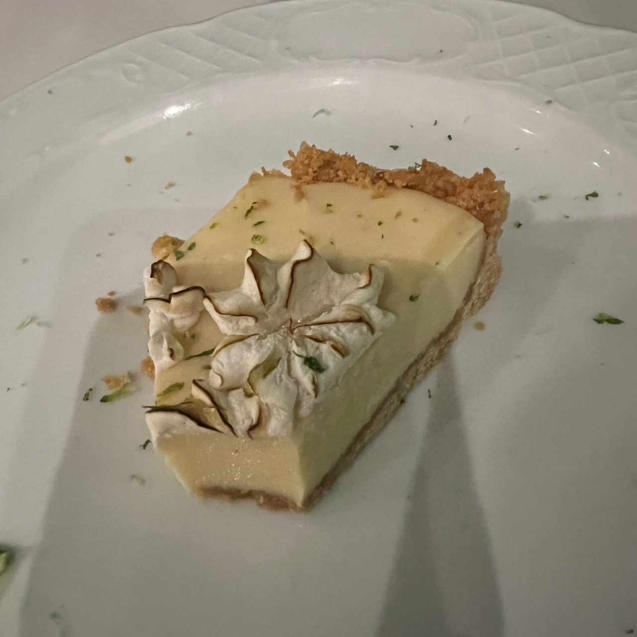 Pie de limon 