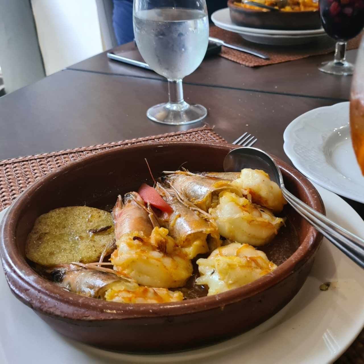 Langostinos en Mantequilla o al Ajillo