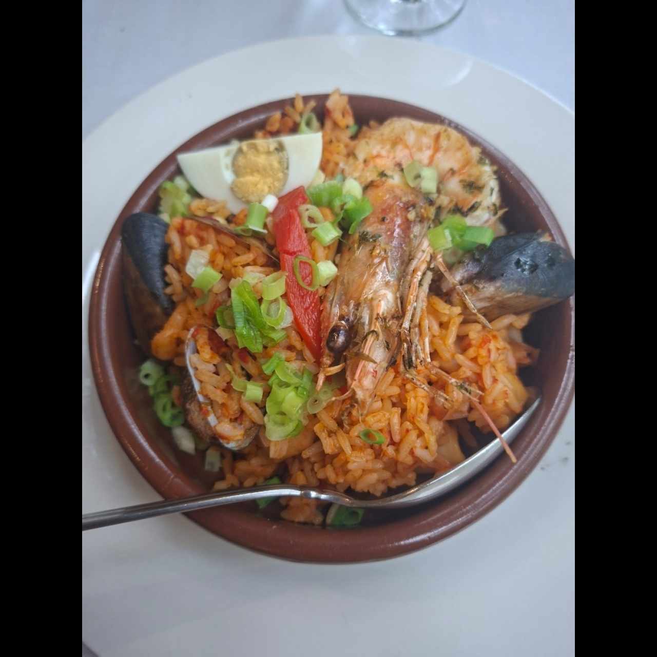 Platos Fuertes - Paella de Mariscos