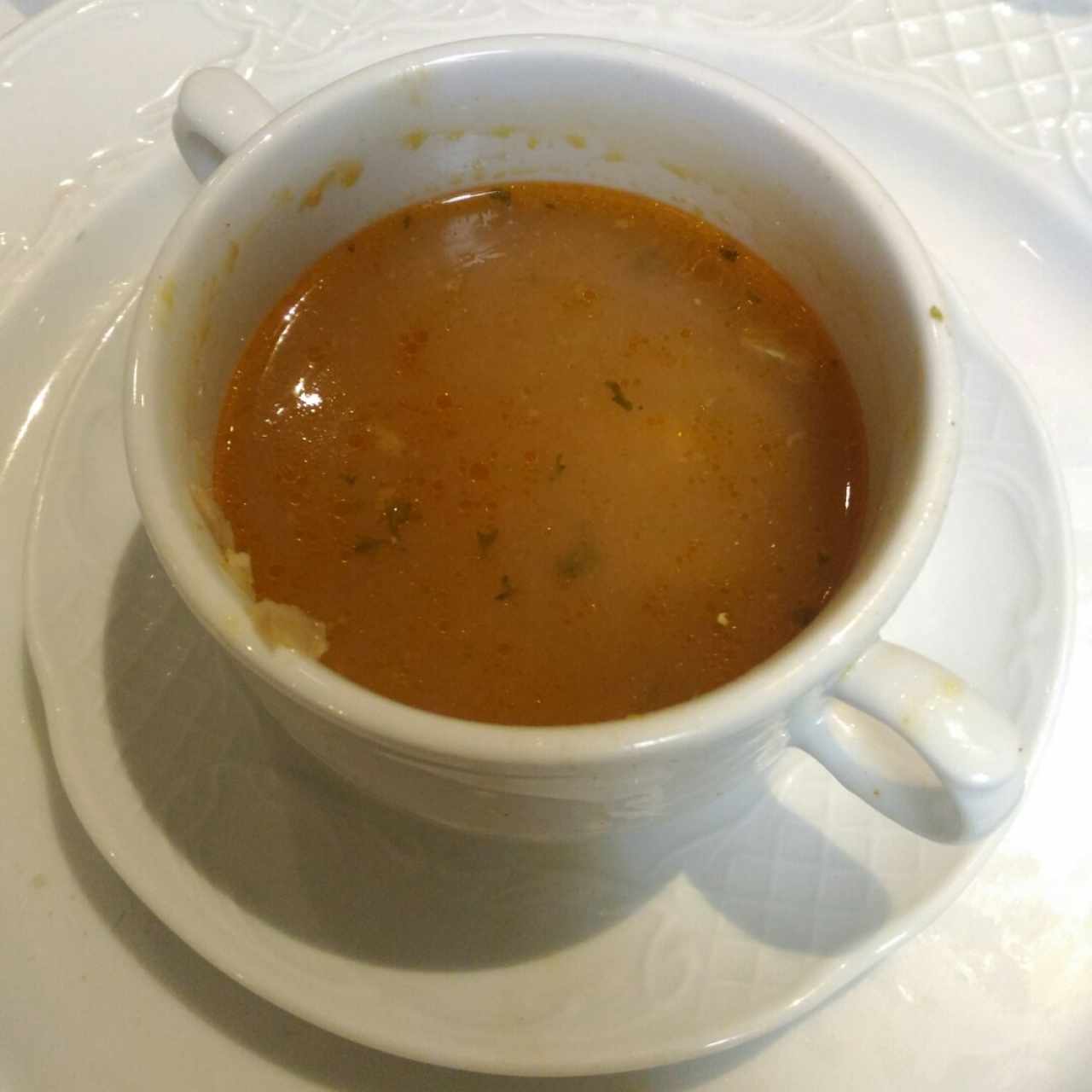 caldo de mariscos 