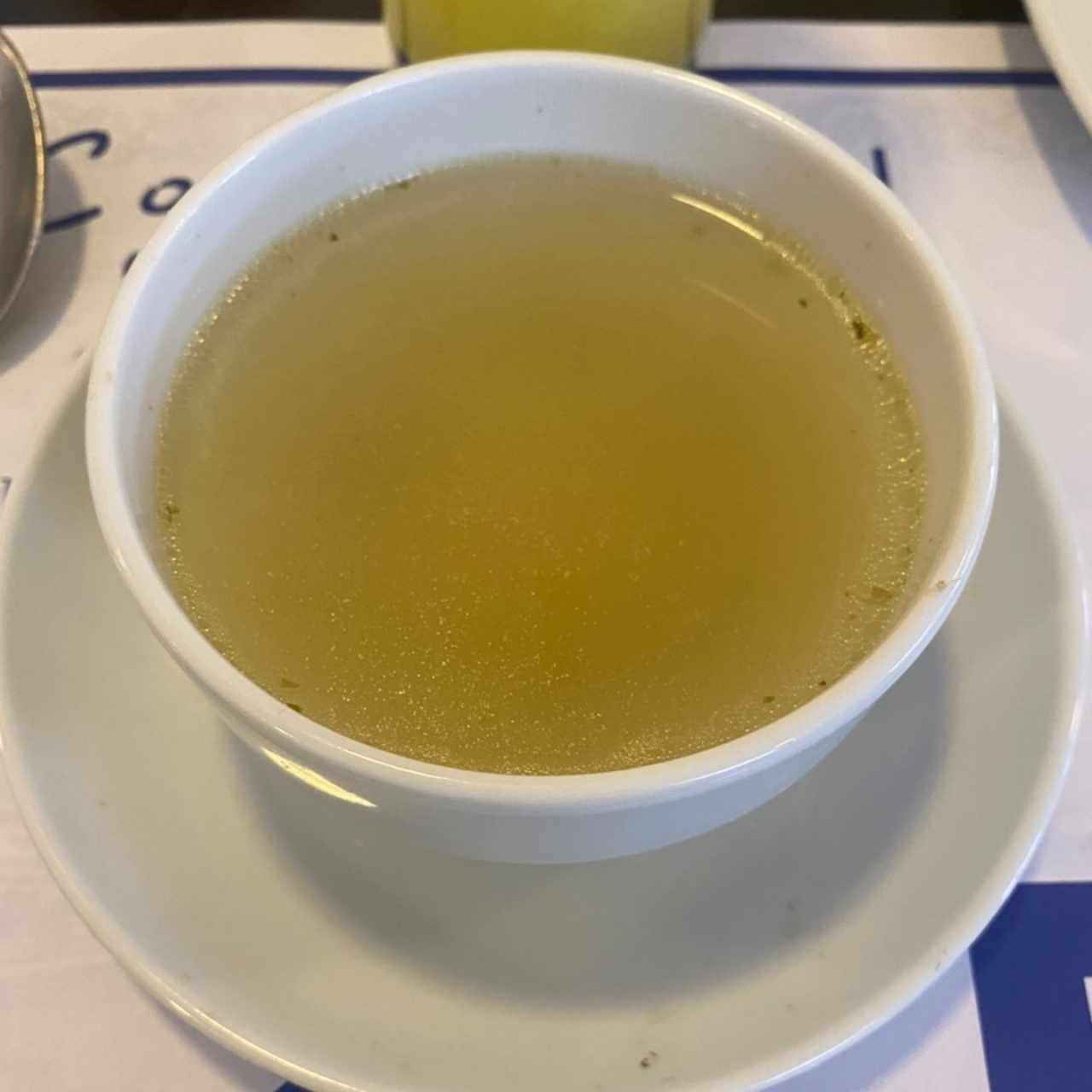 Caldo de entrada