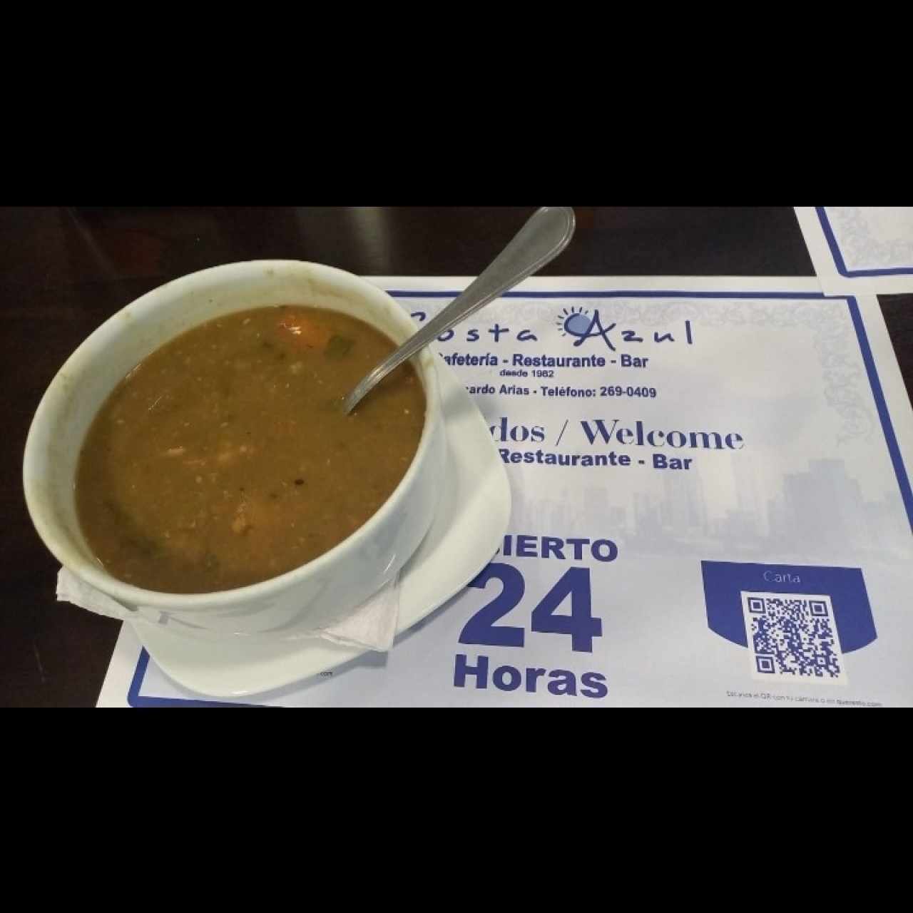 Sopa de Lenteja con Carne