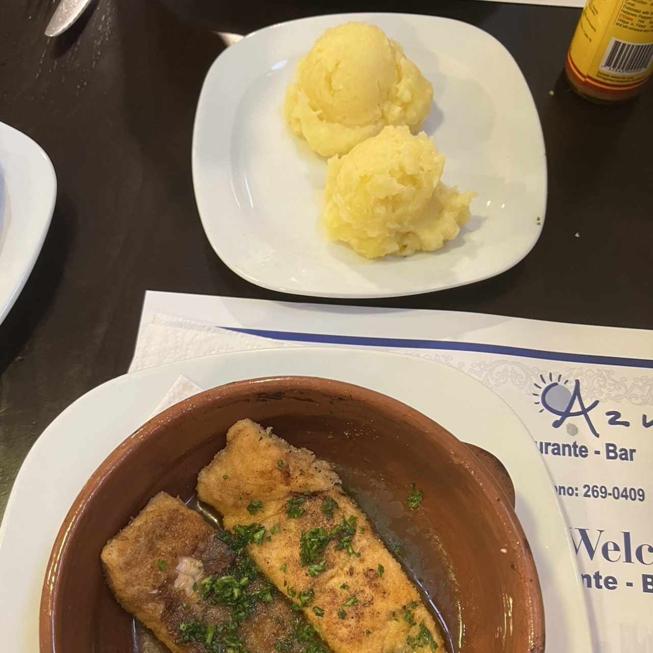 Salmon en mantequilla y especias