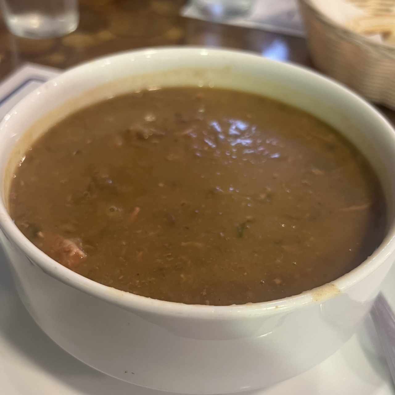 Sopa de Lenteja con Carne