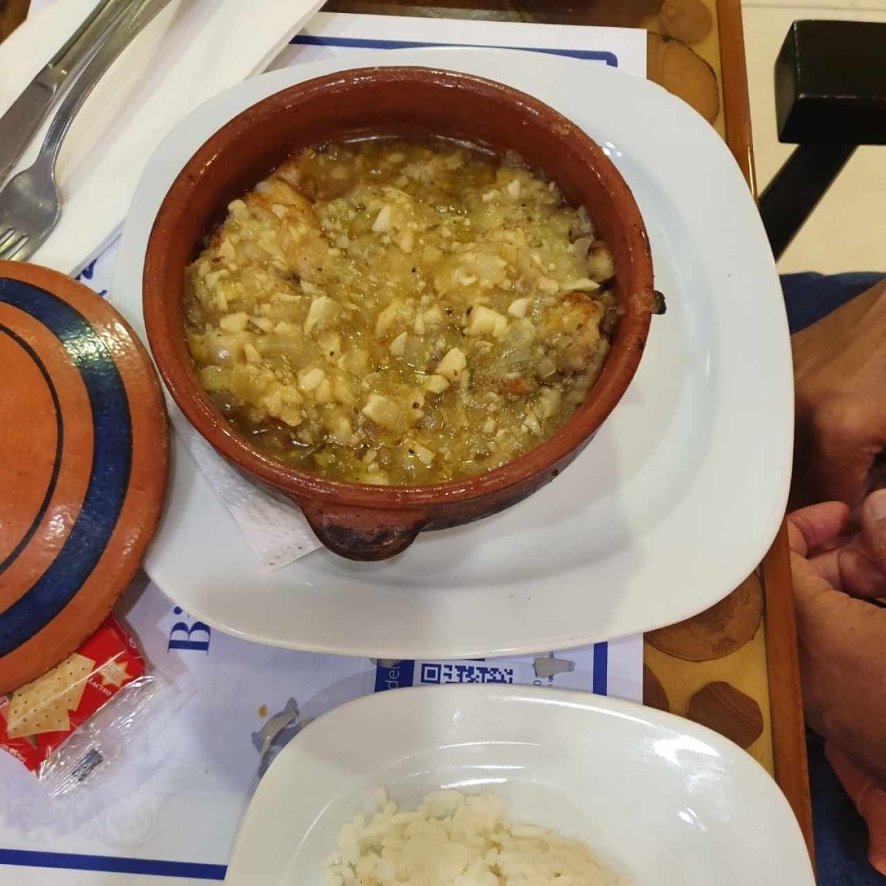 Filete de Corvina al Ajillo
