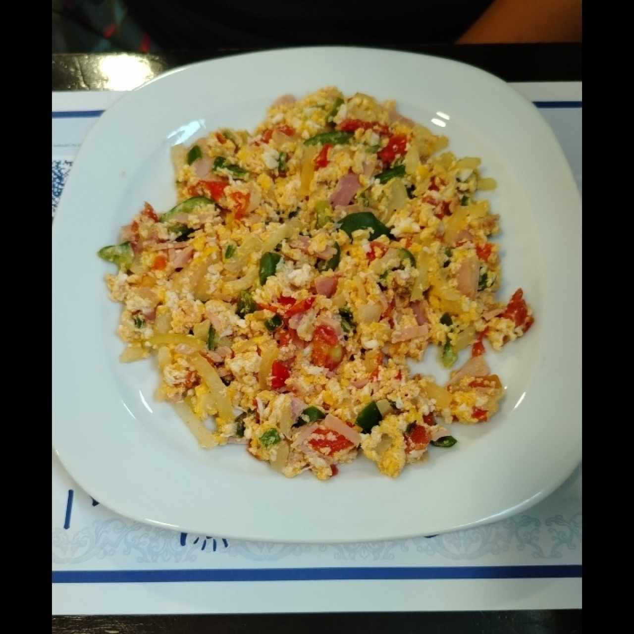Par de Huevos con jamon