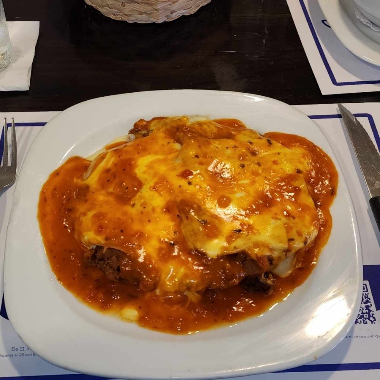 Filete a la Parmesana