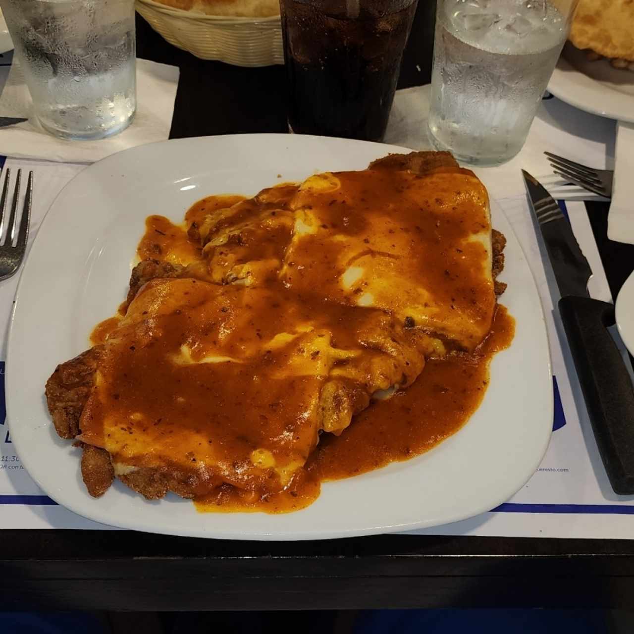 Filete a la Parmesana