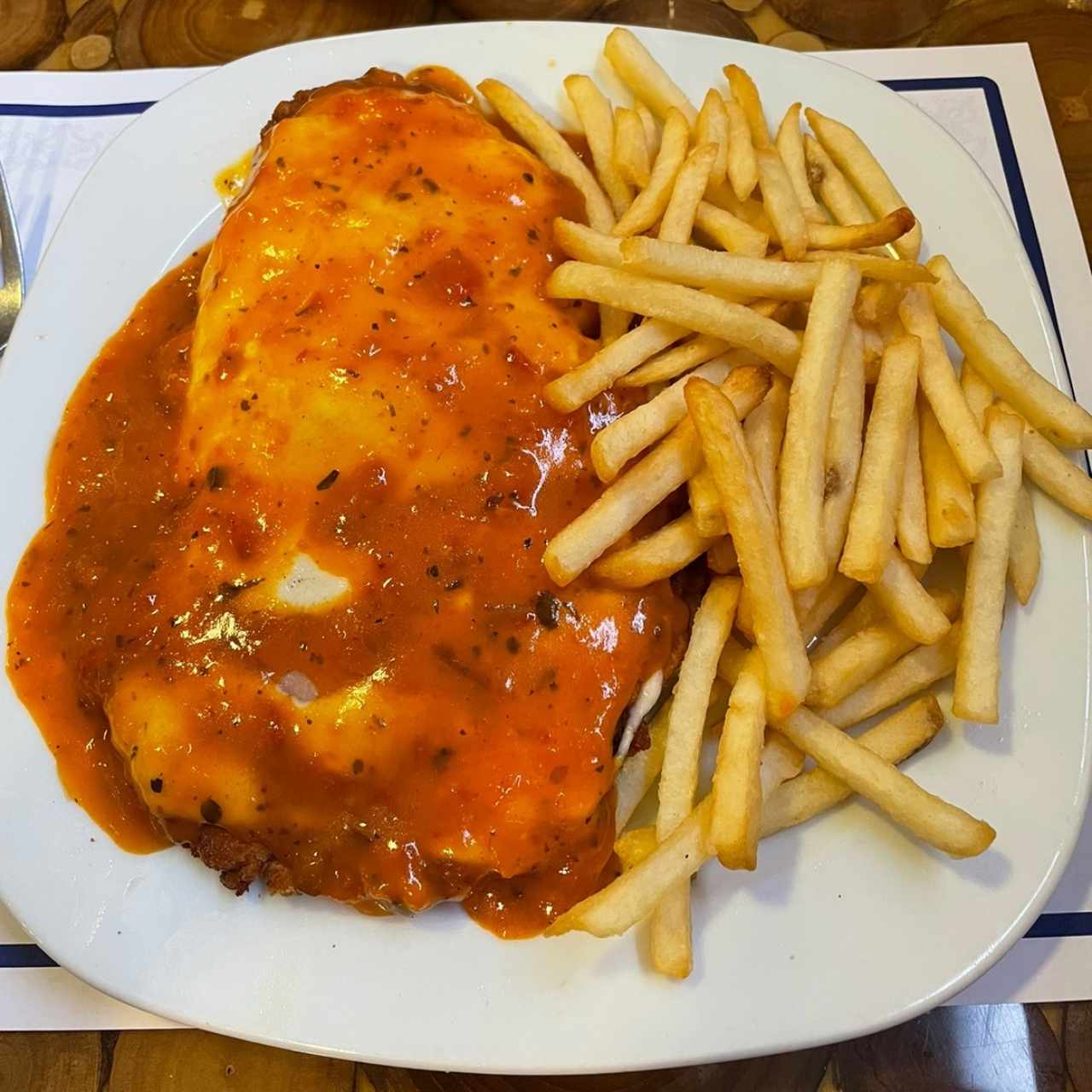 Filete a la Parmesana