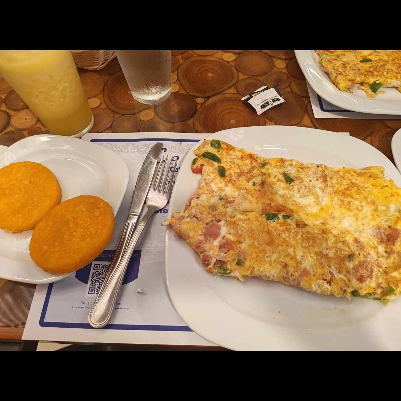 Omelette y tortillas
