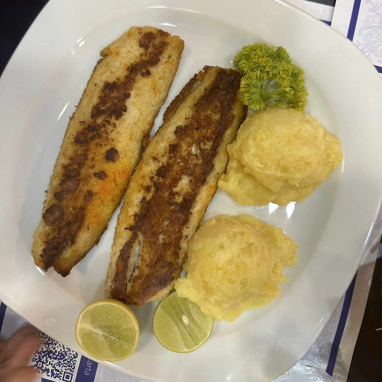 Corvina a la plancha