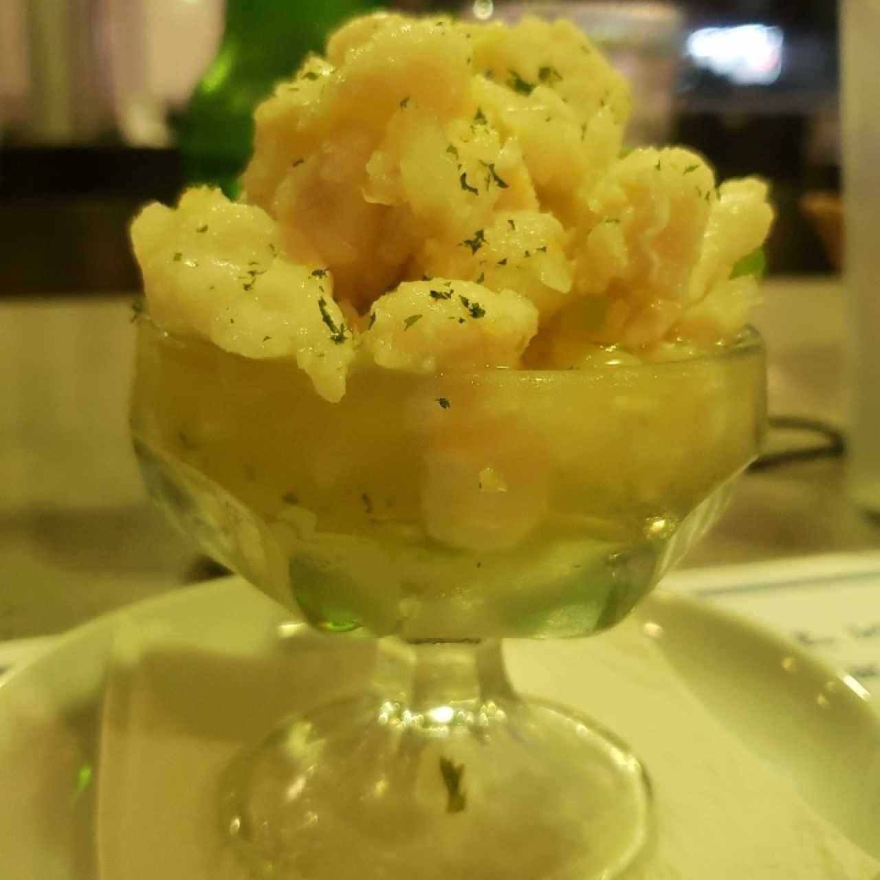 ceviche de corvina 
