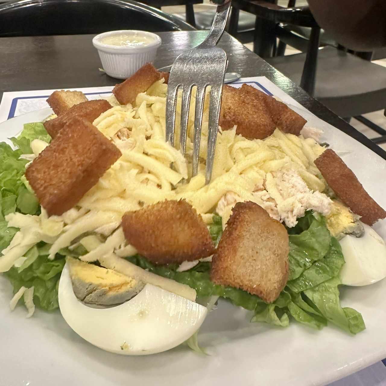 Ensalada Cesar Con Pollo