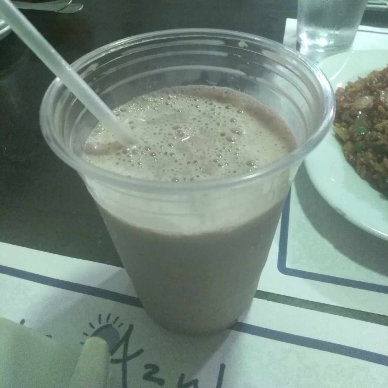 Batido de chocolate 