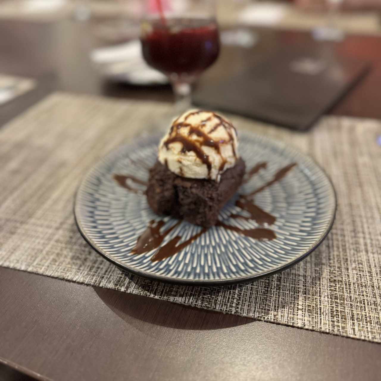 Brownie con Helado