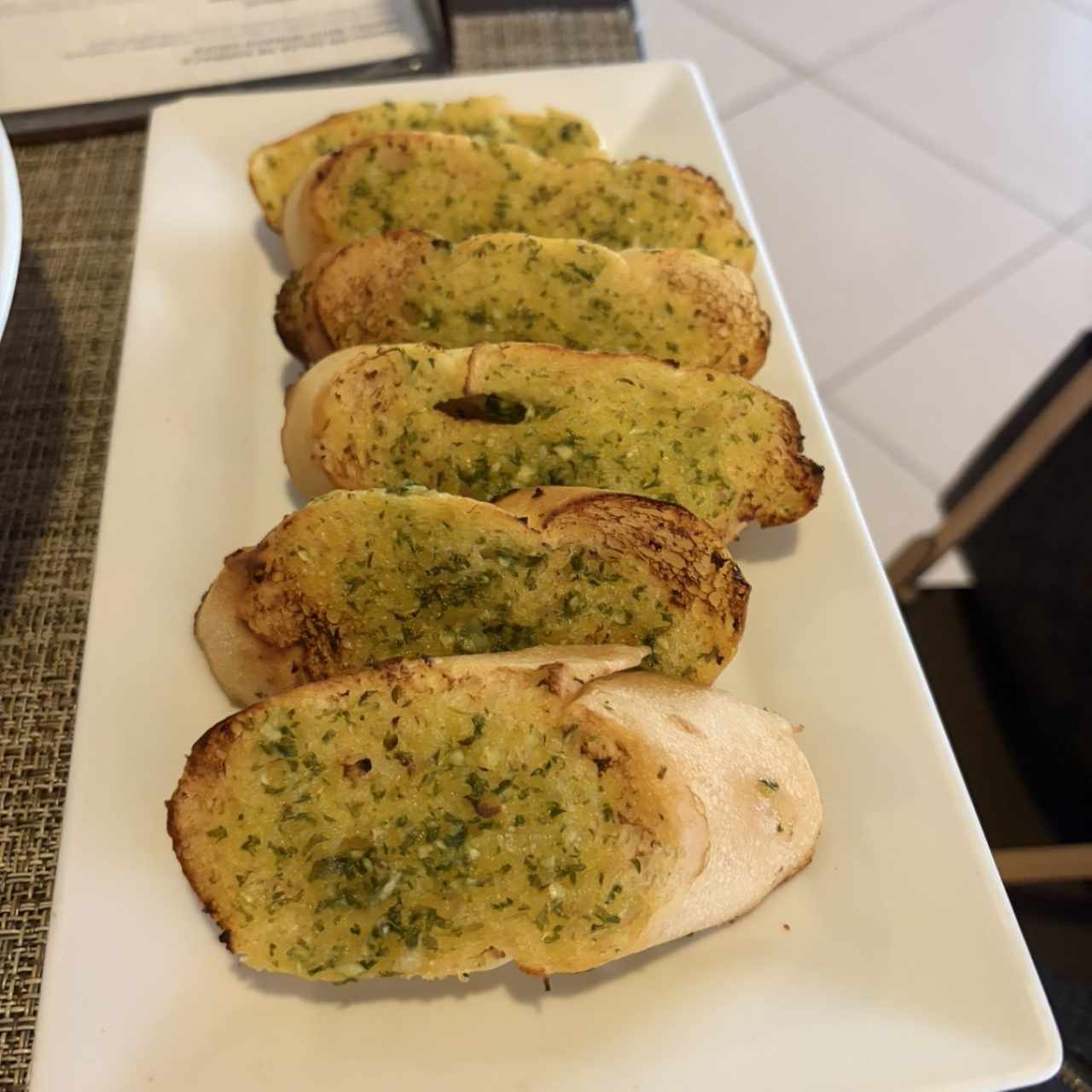 Entradas Calientes - Pan de ajo