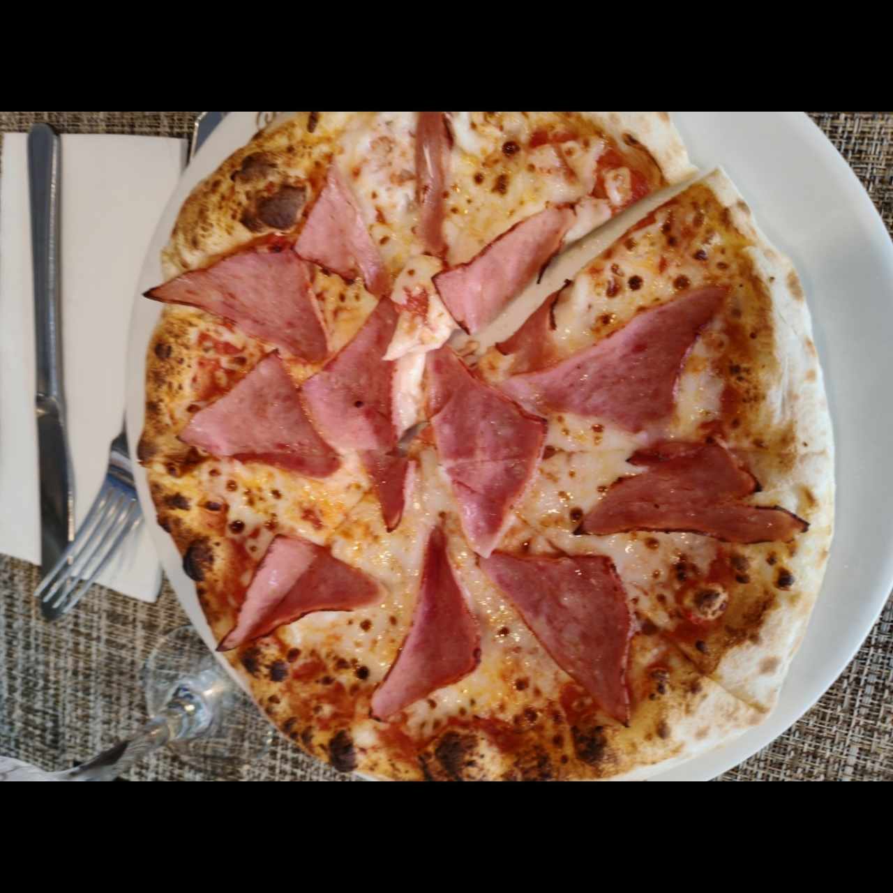 Pizzas Pequeñas 10" - Jamón