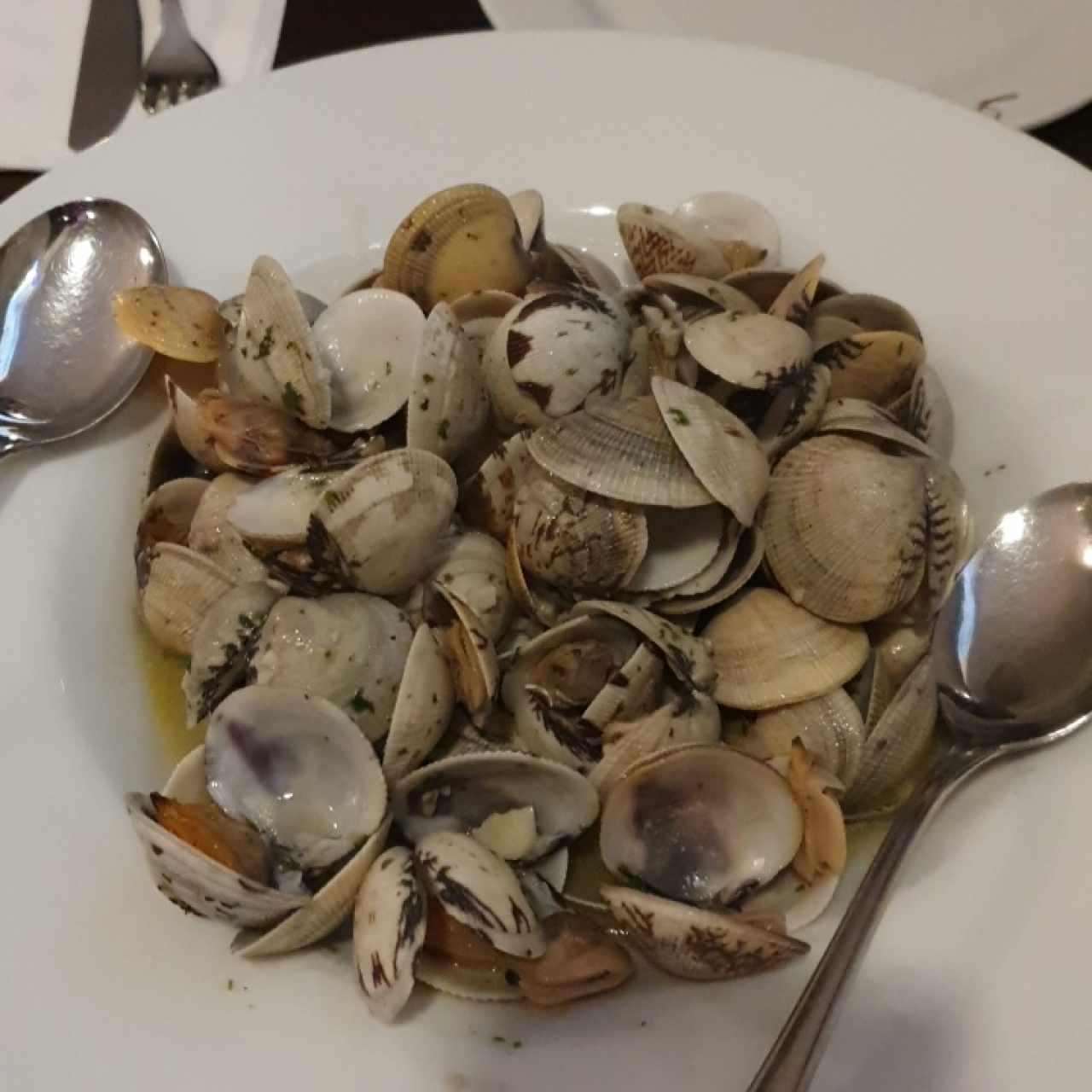 Almejas a la Genovesa