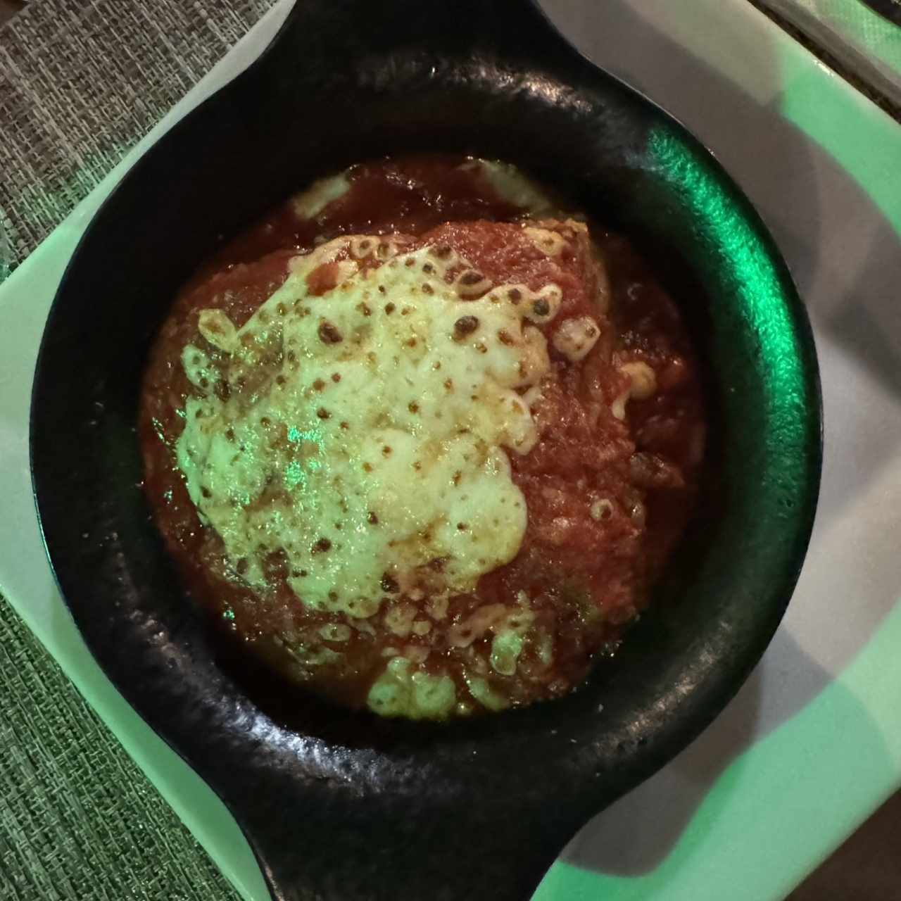 Lasagna alla rino gratinada