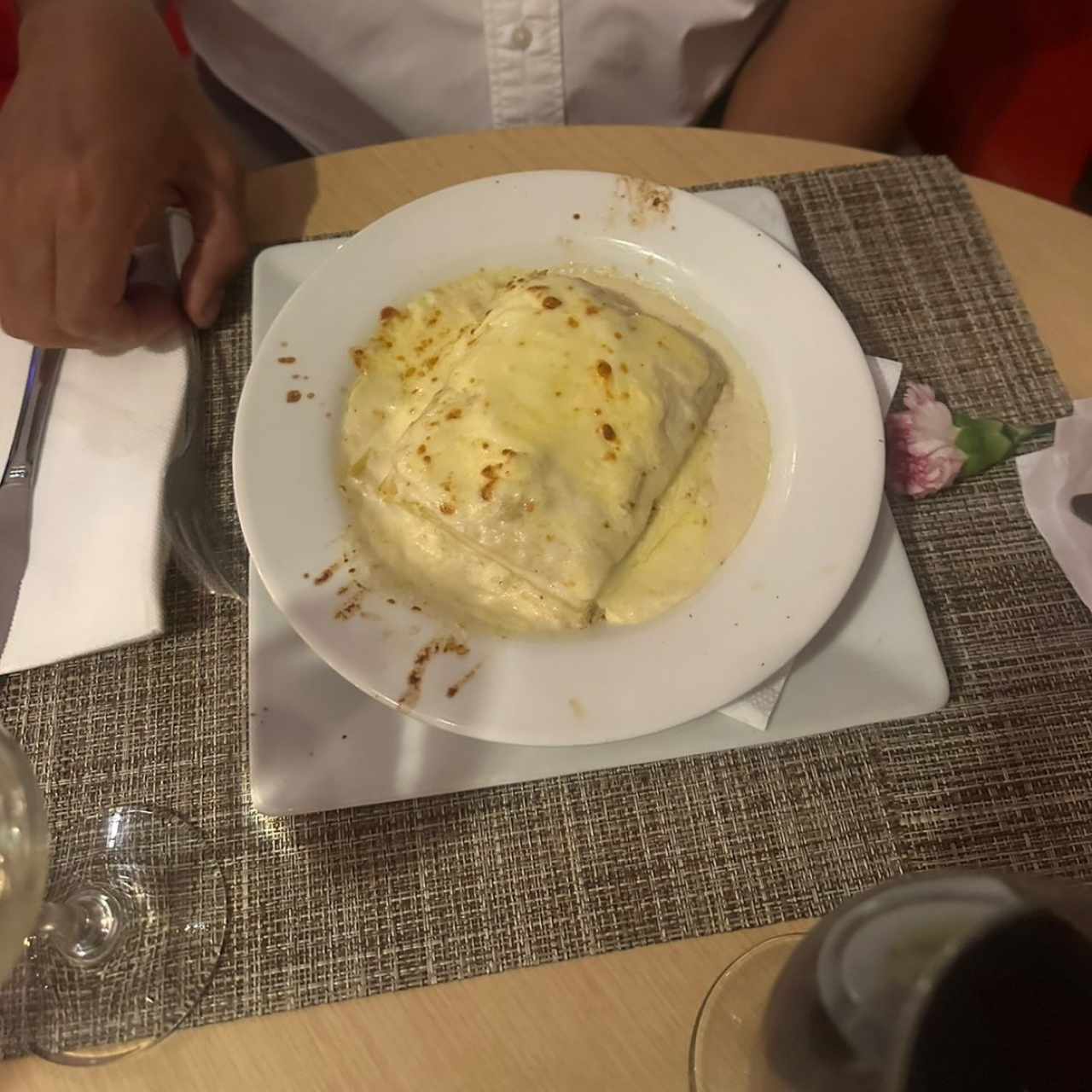 Lasagna de Pollo Gratinada