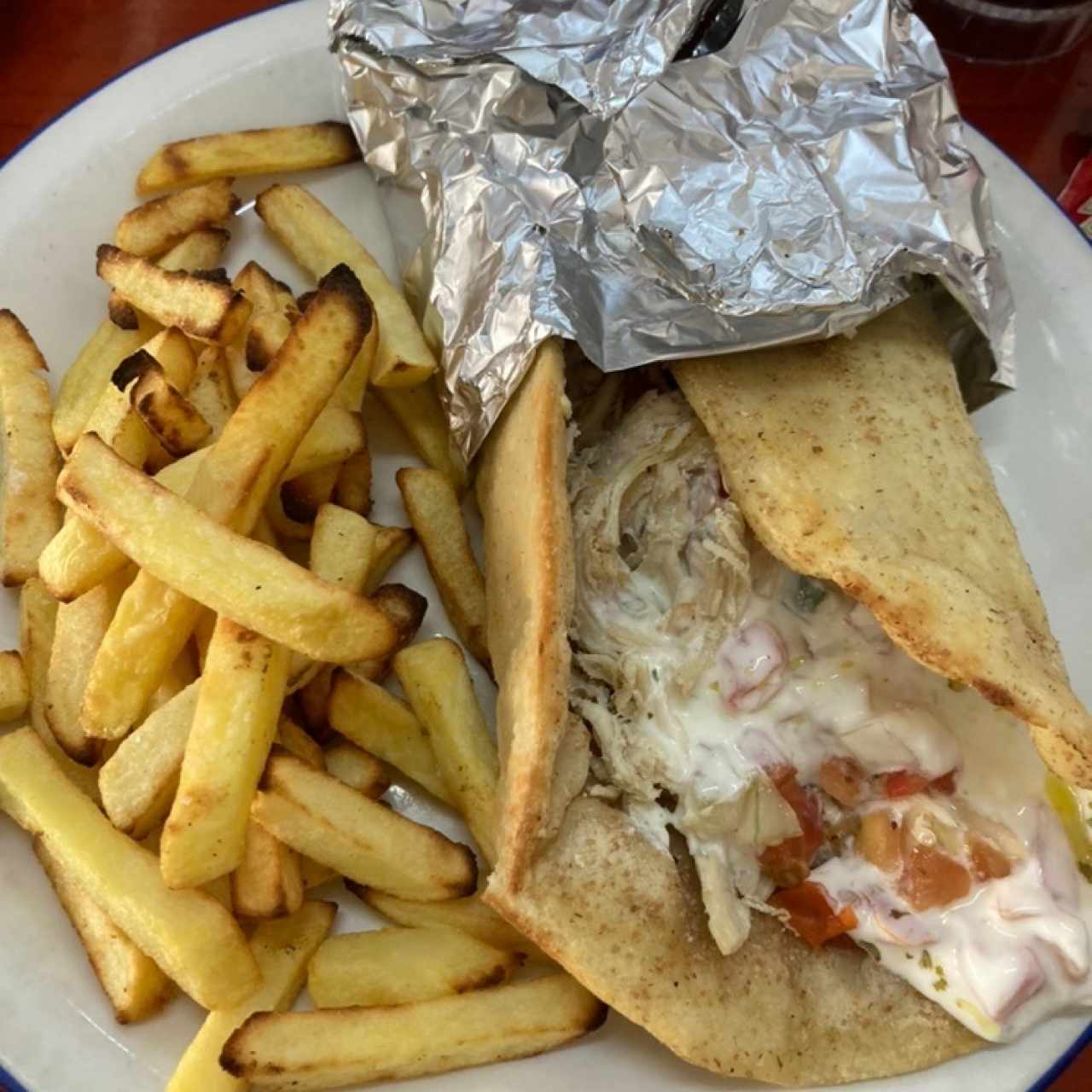 Gyro de pollo