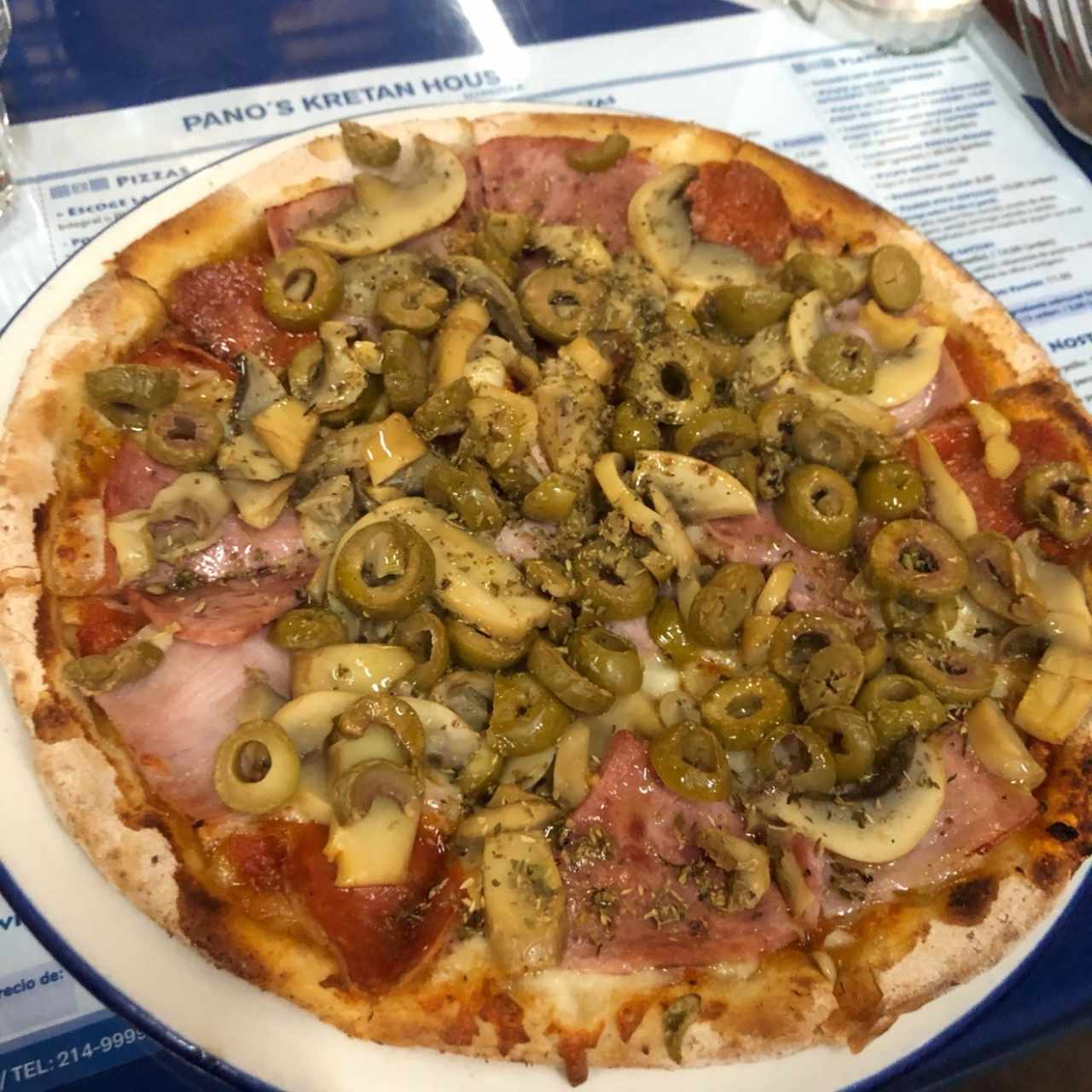 Pizza de combinación 
