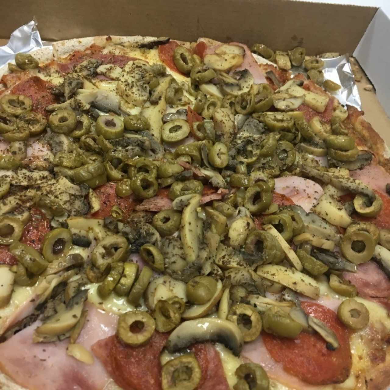 pizza de combinación