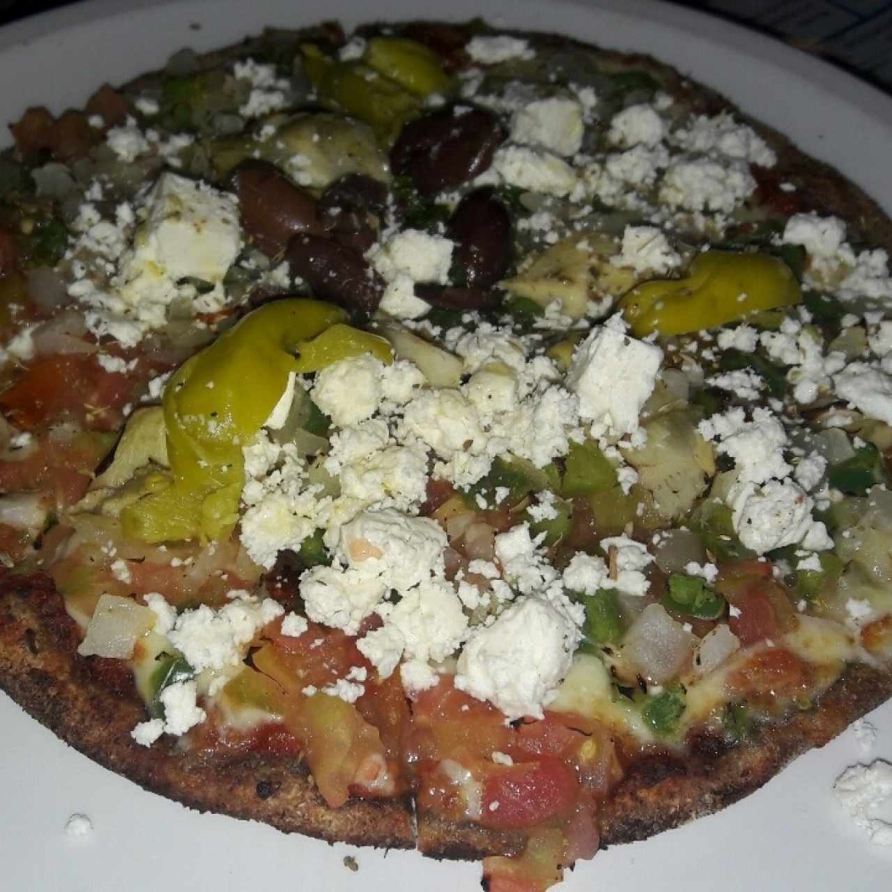 Pizza Pano's vegetales