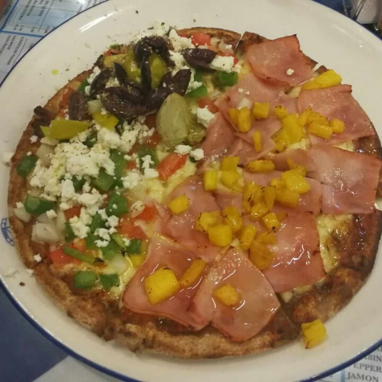 Pizza combinación