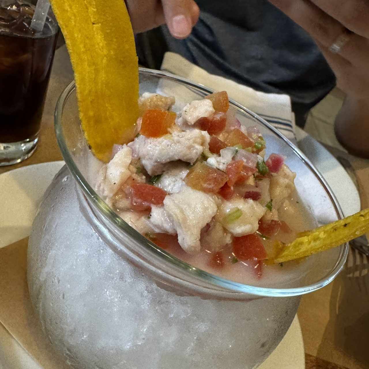 Starters - Ceviche de Corvina