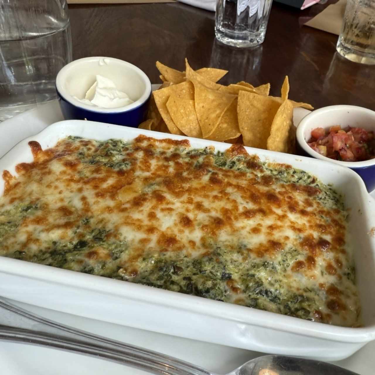 Spinach, Cheese & Artichoke Dip