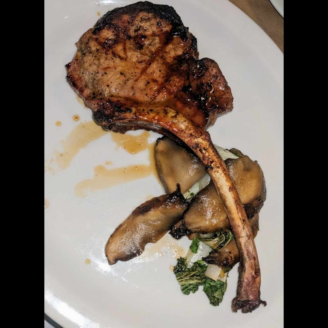 Chuletón de cerdo