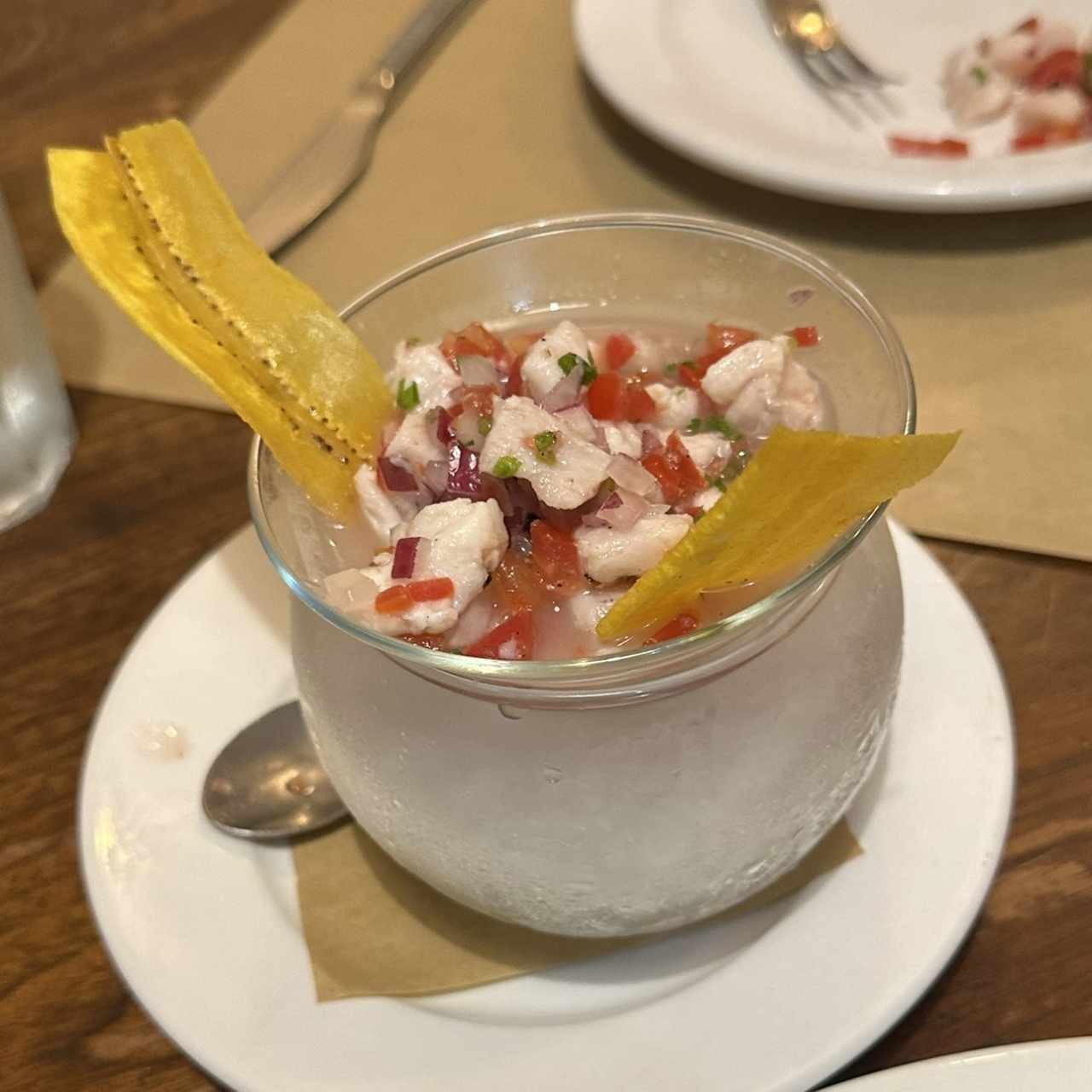 Starters - Ceviche de Corvina