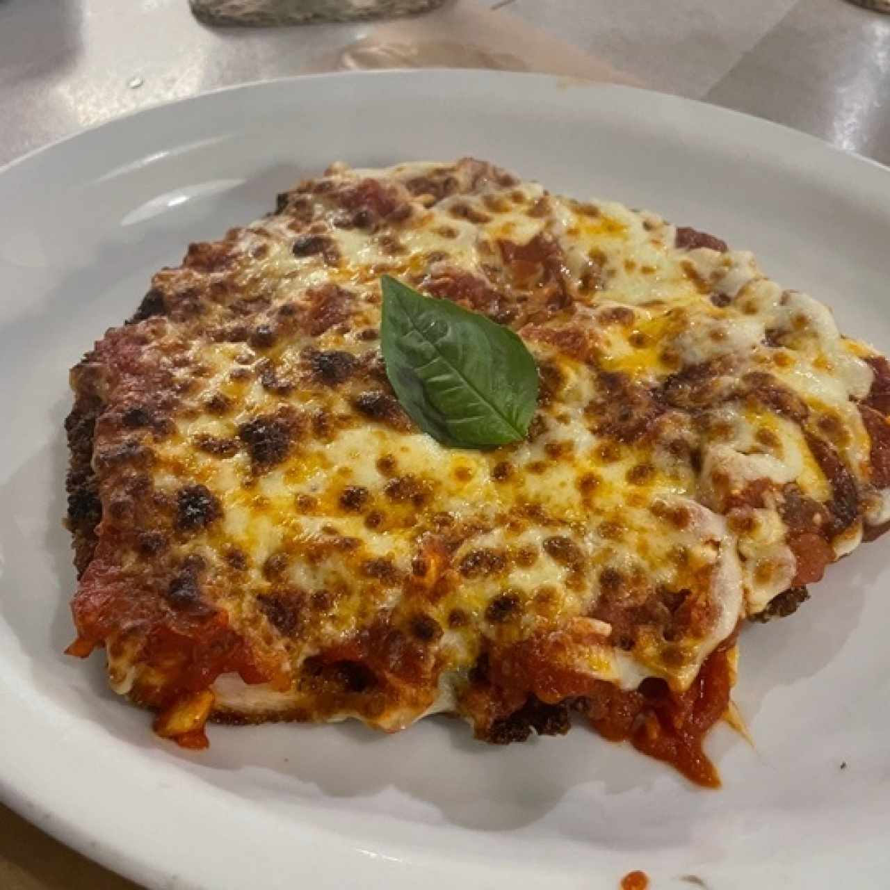 Pollo a la parmegiana