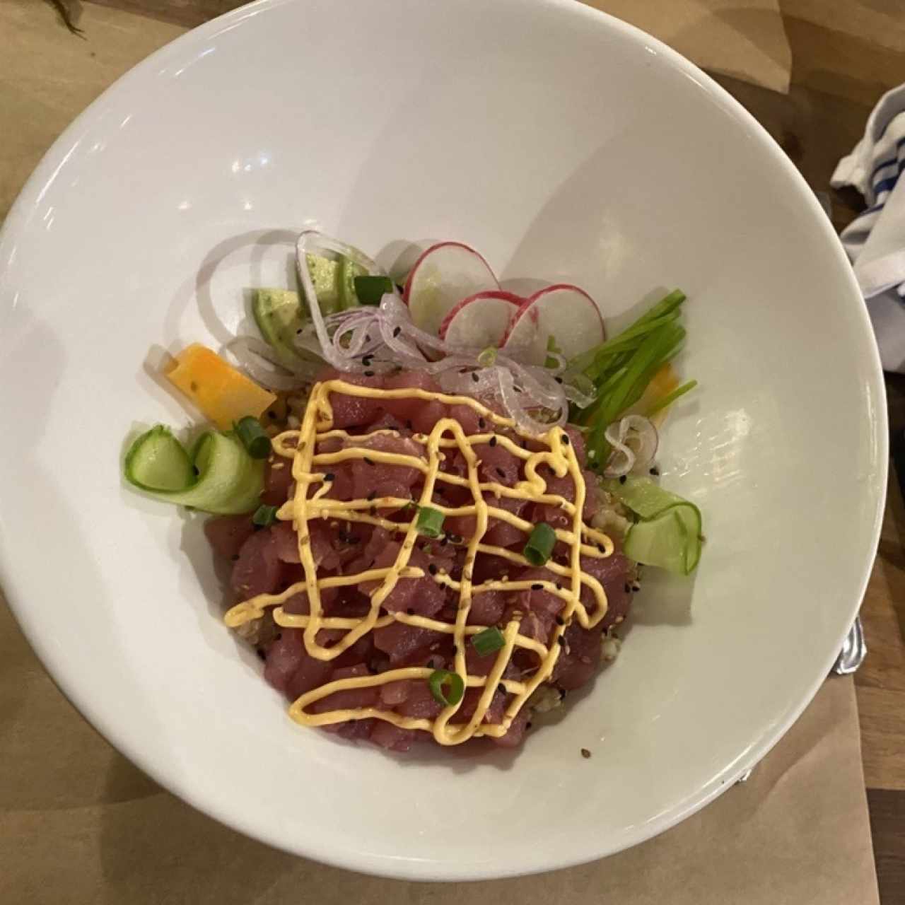 Spicy Tuna Poke Bowl