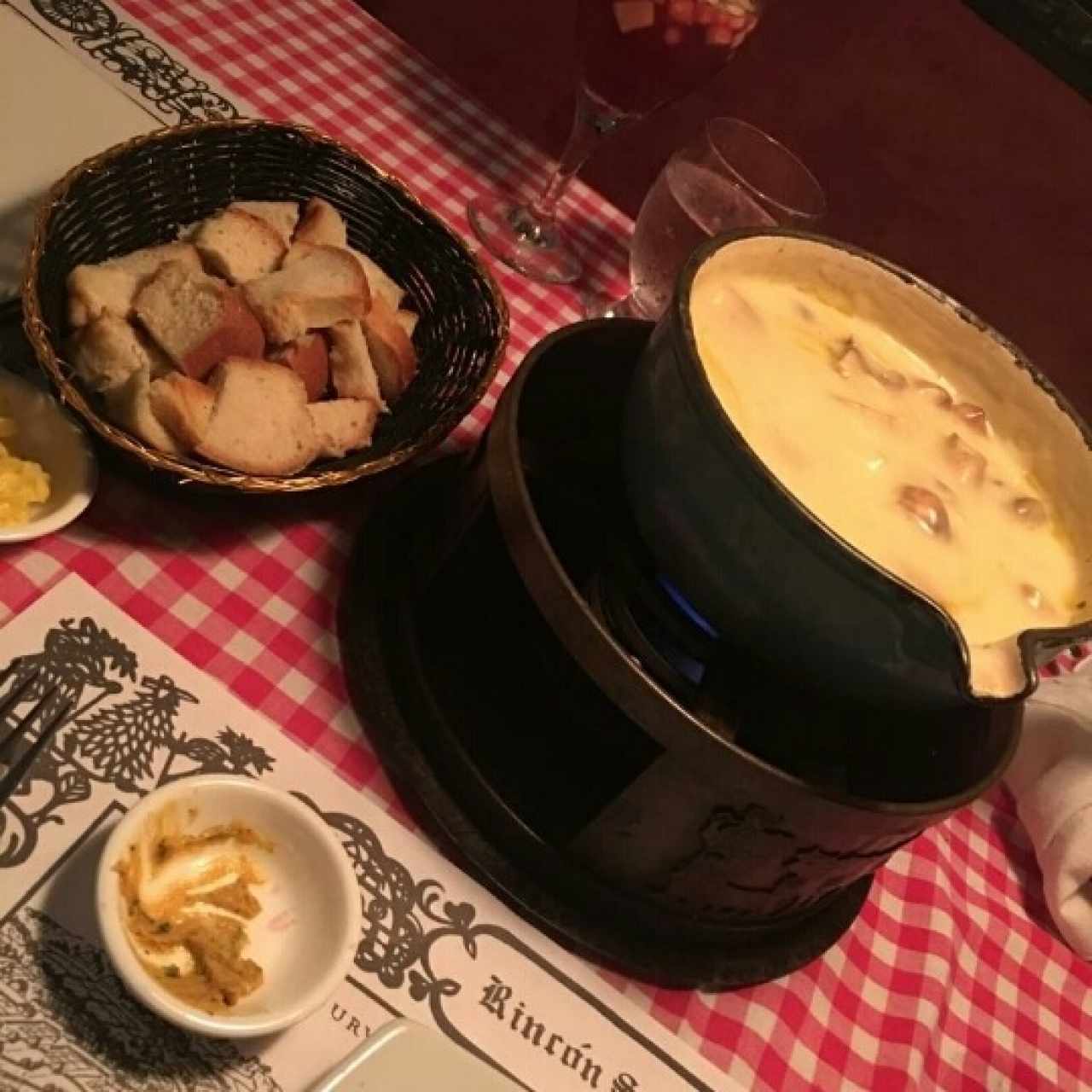 Fondue de queso