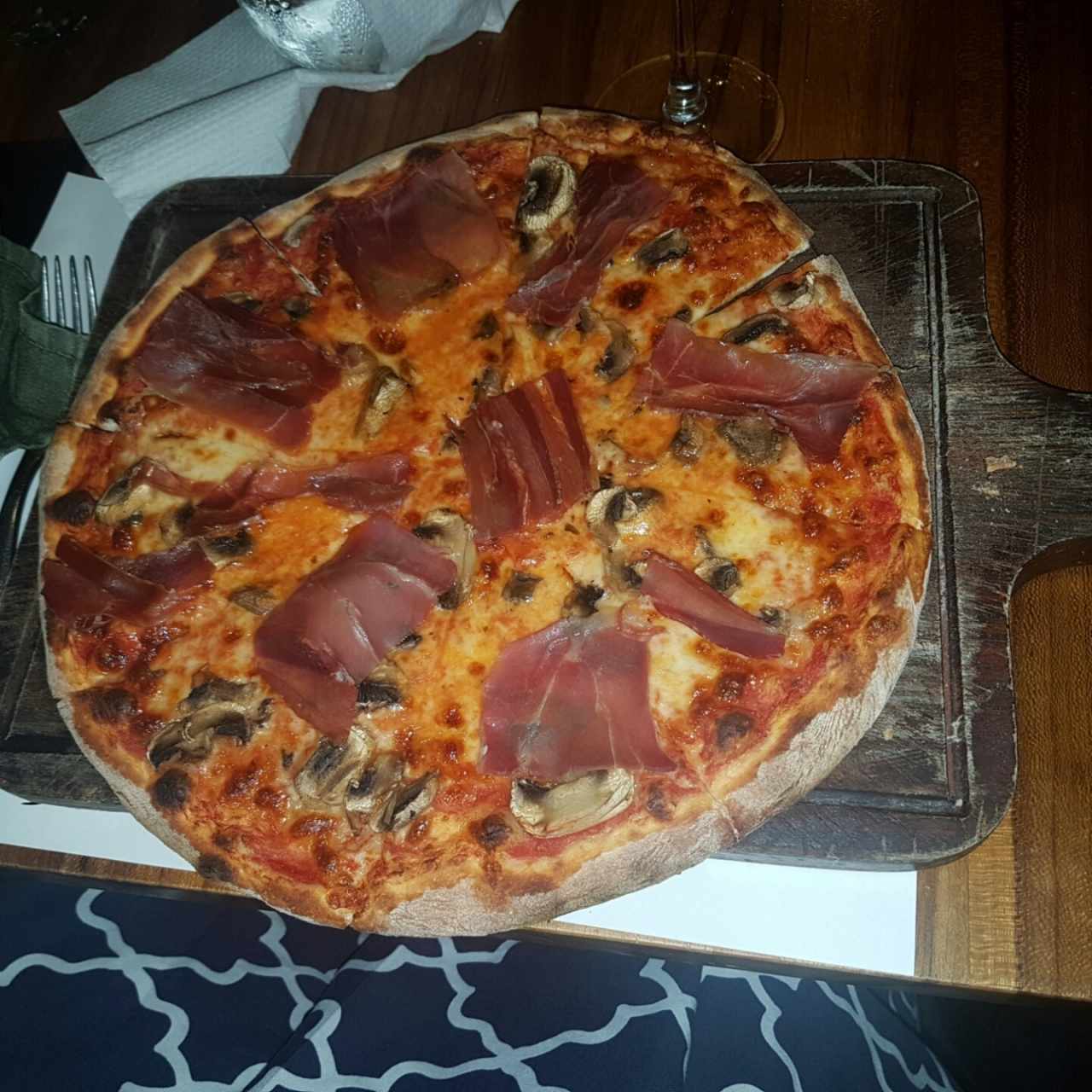 Pizza - Prosciutto e funghi
