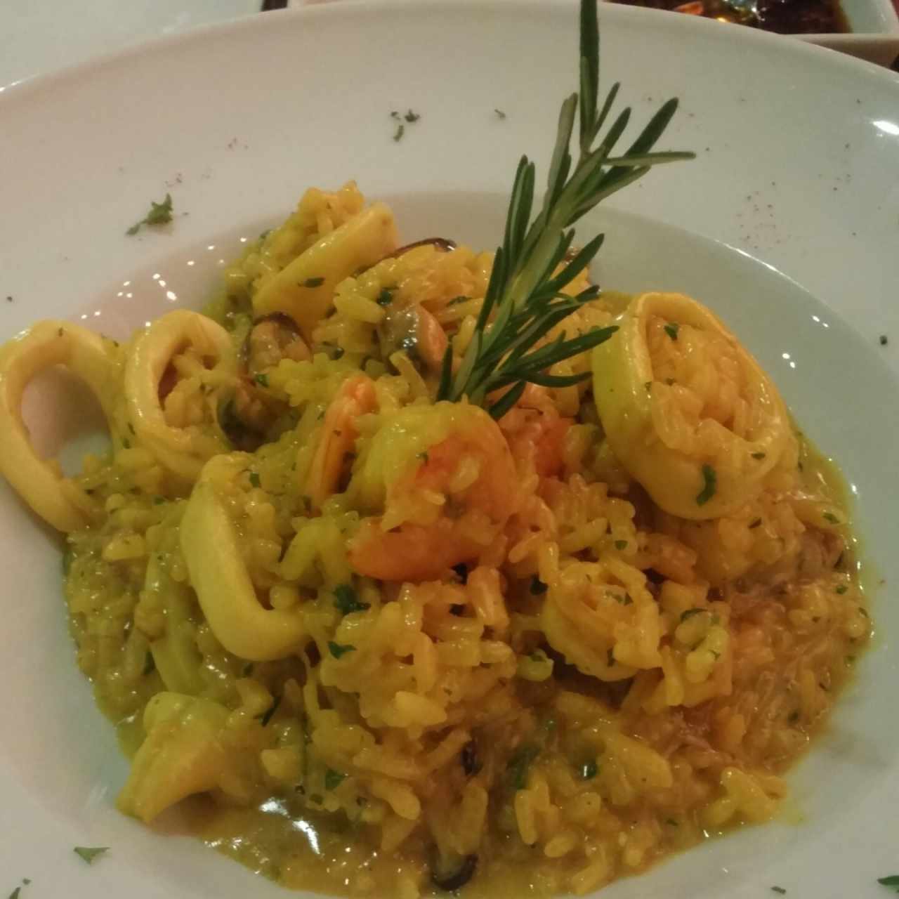 Risotto a la Pescatore