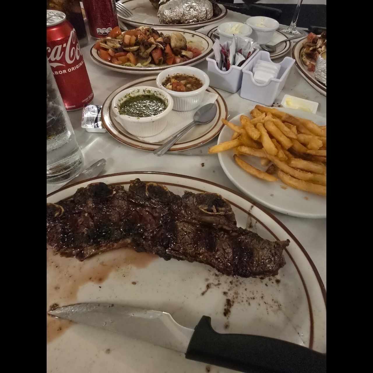 ASADO DE TIRA CON HUESO