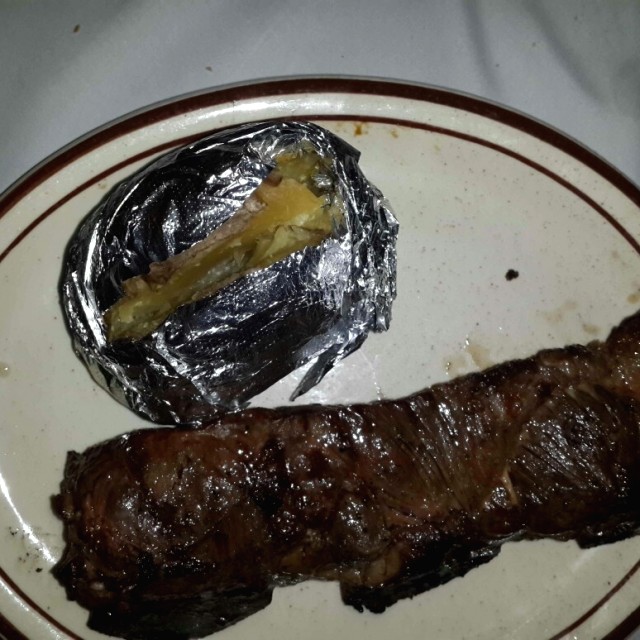 Asado con hueso