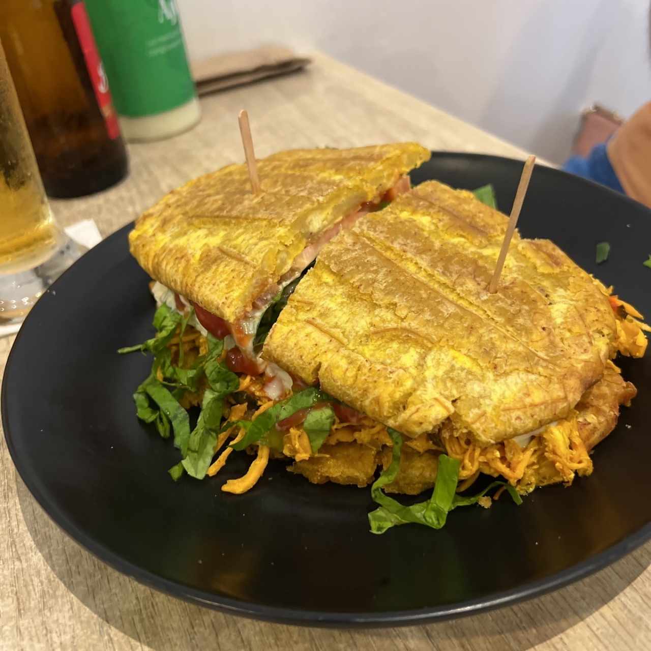 Patacones - Patacón de Pollo