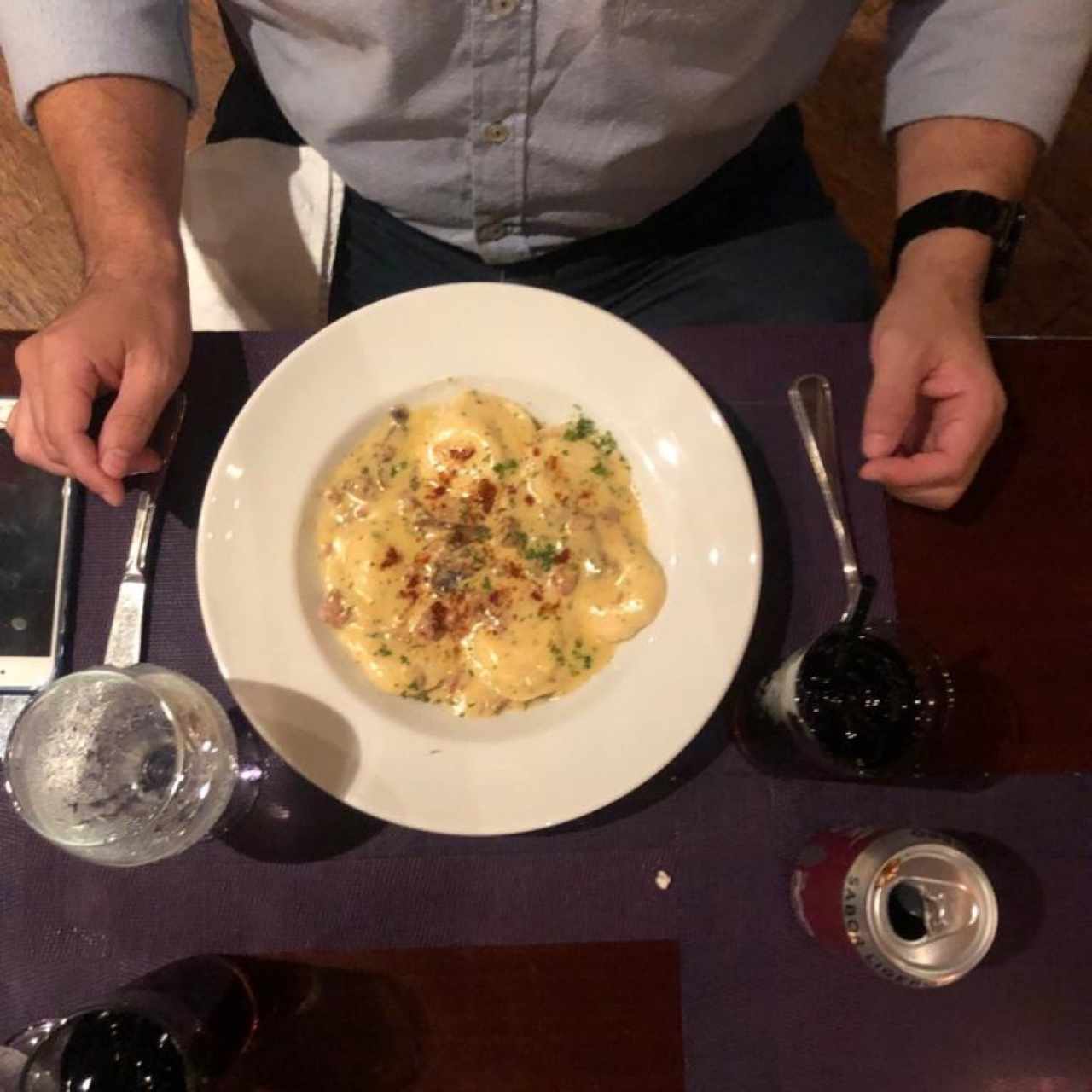 Raviolis Rellenos de Hongos