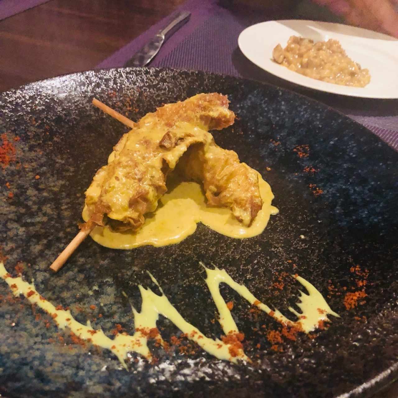 Entradas Calientes - Langostinos Crujientes (solo si te gusta el curry)