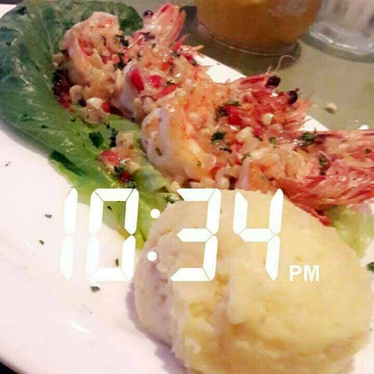 Langostinos al Ajillo