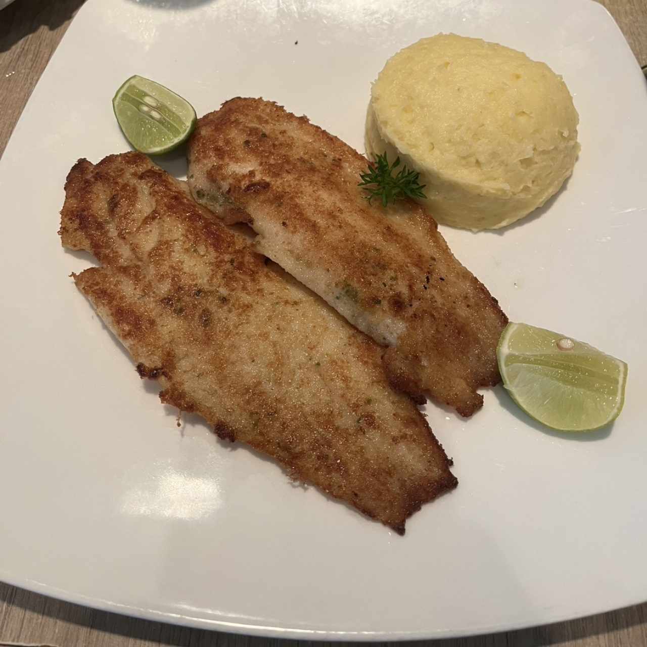 Corvina a la Plancha
