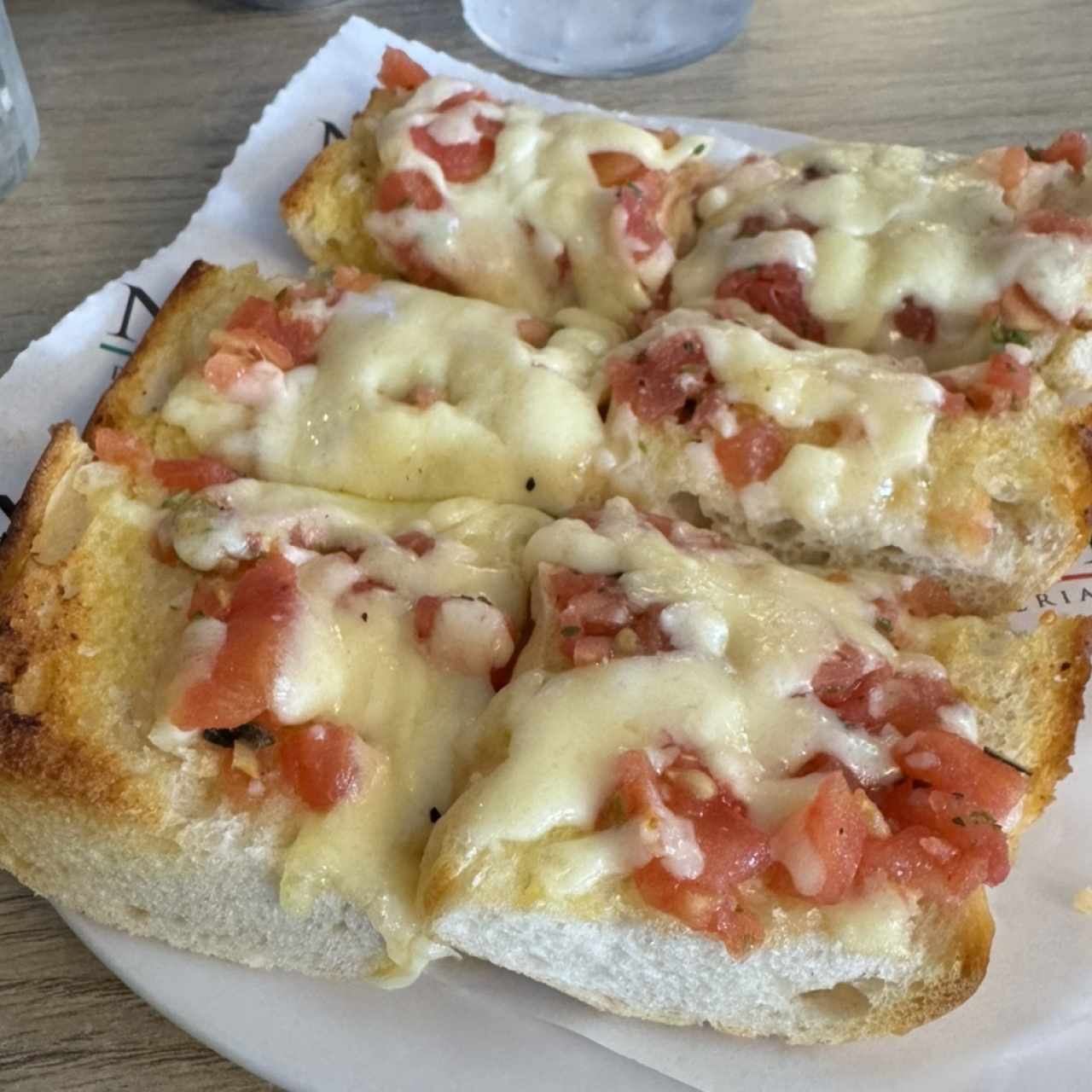 Entradas - Pan Tomate Mozzarella