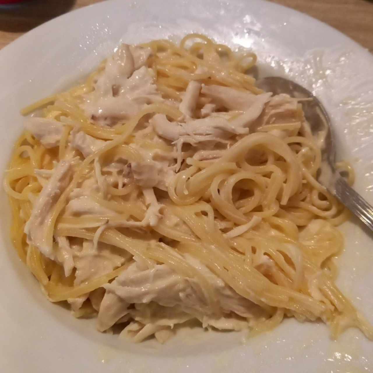 Pollo desm/ Alfredo