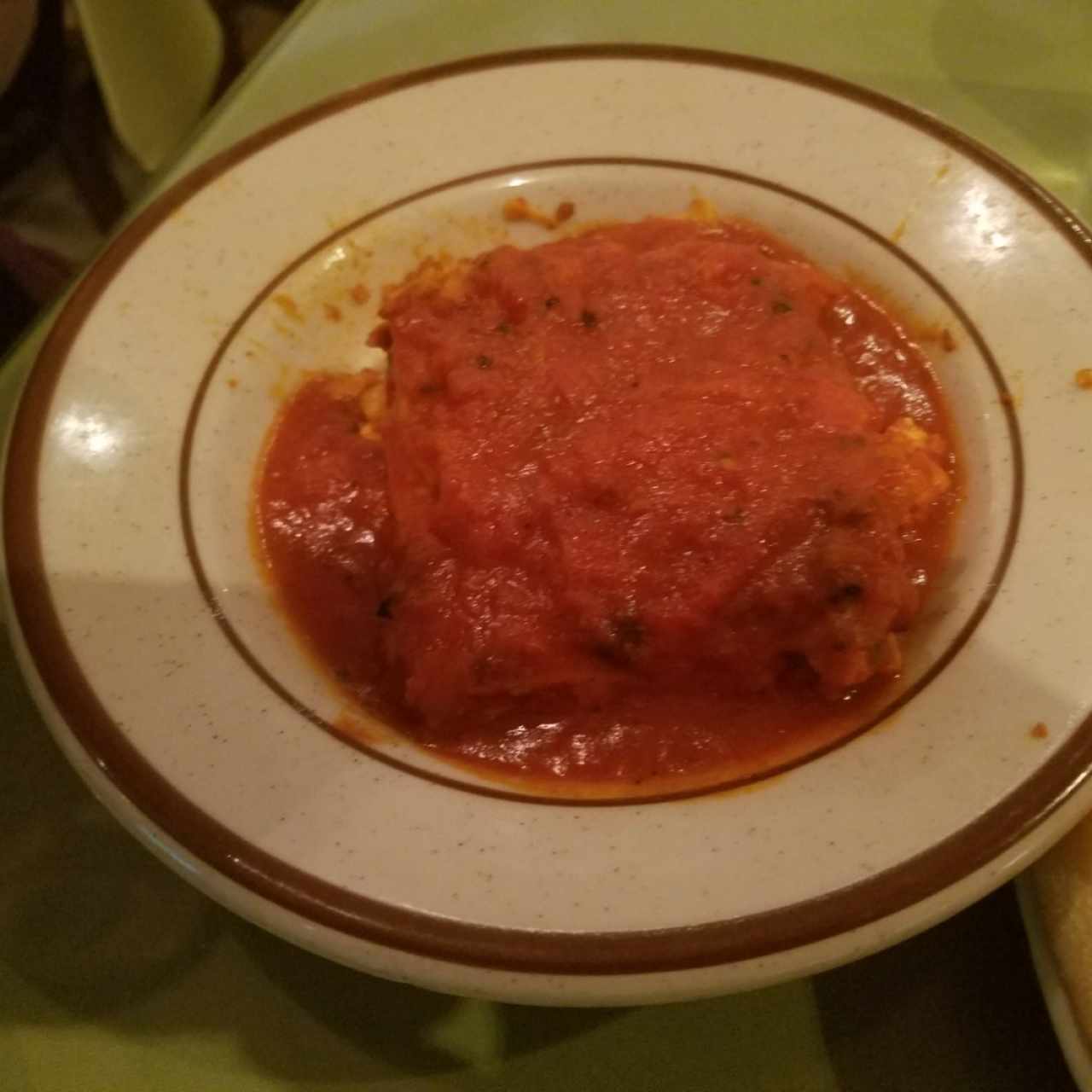 lasaña carne 