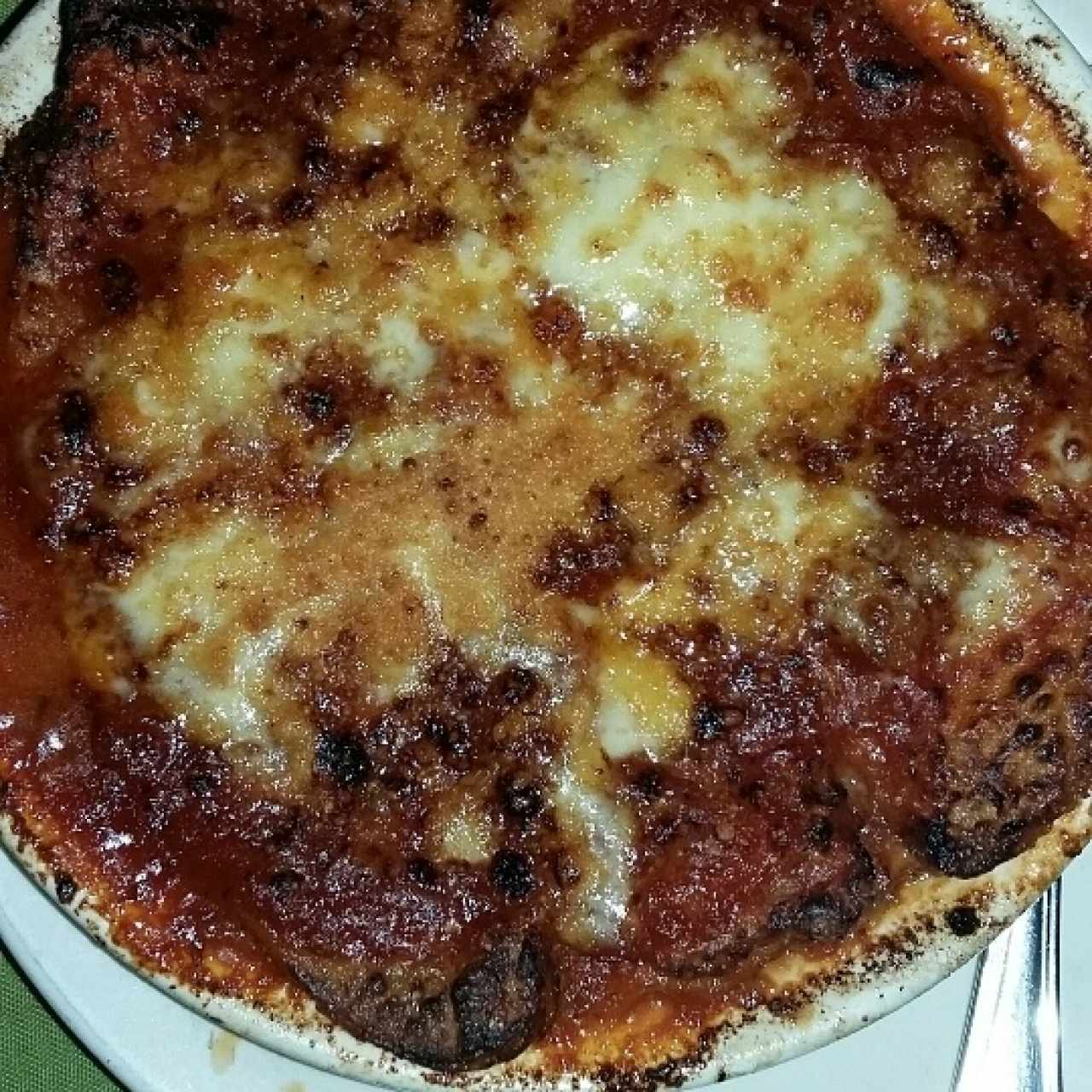 Berenjena gratinada